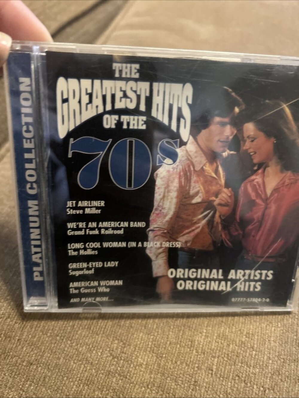 Greatest Hits of the 70's, Vol. 1 [Platinum #2] by Various Artists CD 1993 Testd